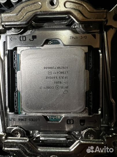 Процессор Intel Core i7-7820X SR3L5 3.6GHz