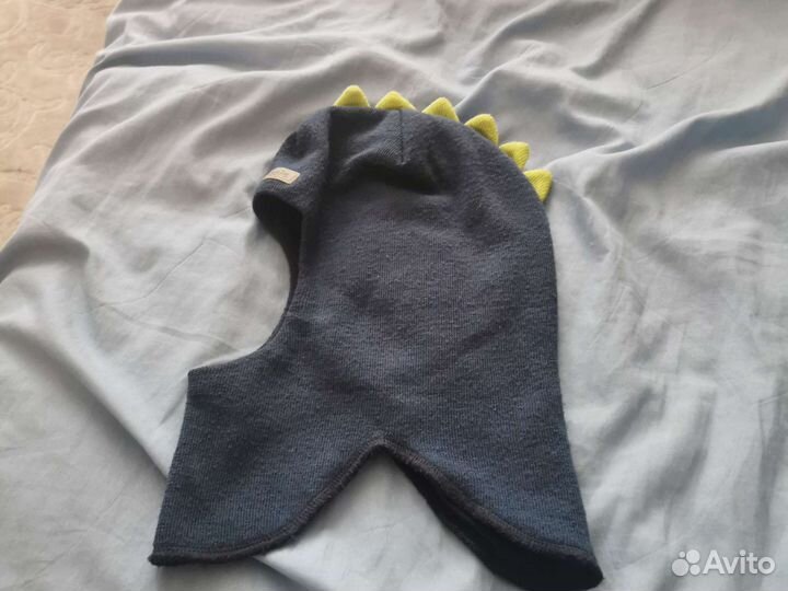 Шапка шлем для мальчика