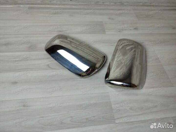 Накладки на зеркала Mitsubishi Lancer X 2007-2017