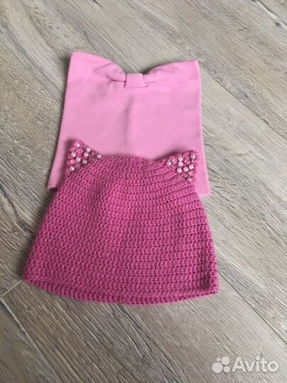 Детские шапочки для девочек