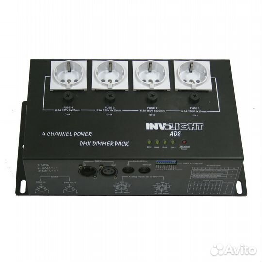 Involight AD8 - диммер 4-х канальный