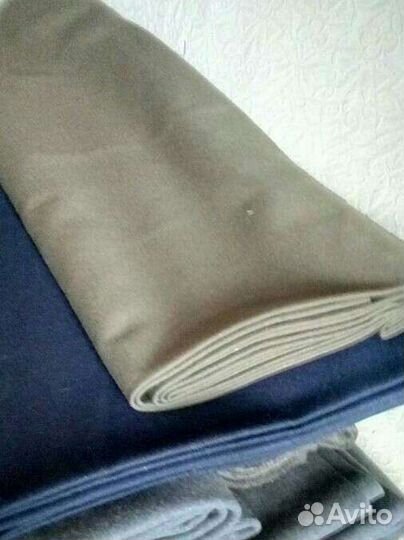 Ткань военная костюмная ч/ш,хаки СССР 140*310см