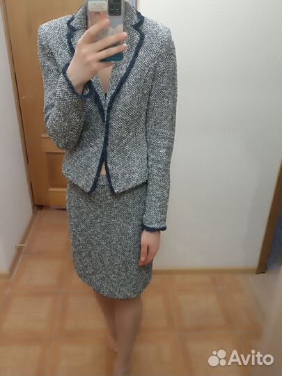 Костюм офисный твид