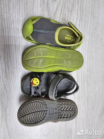 Сандалии crocs детские c8 c9