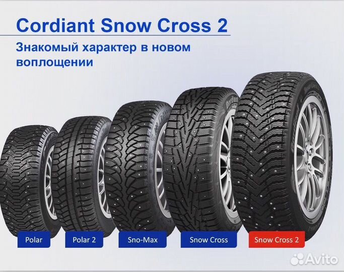 Cordiant Snow Cross 2 205/60 R16 96