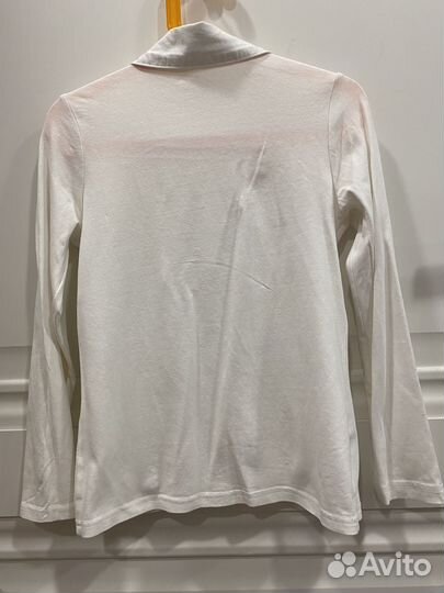 Блузка белая школьная 128