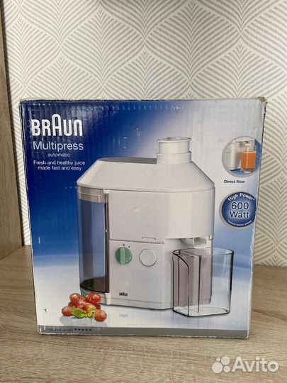 Центробежная соковыжималка Braun