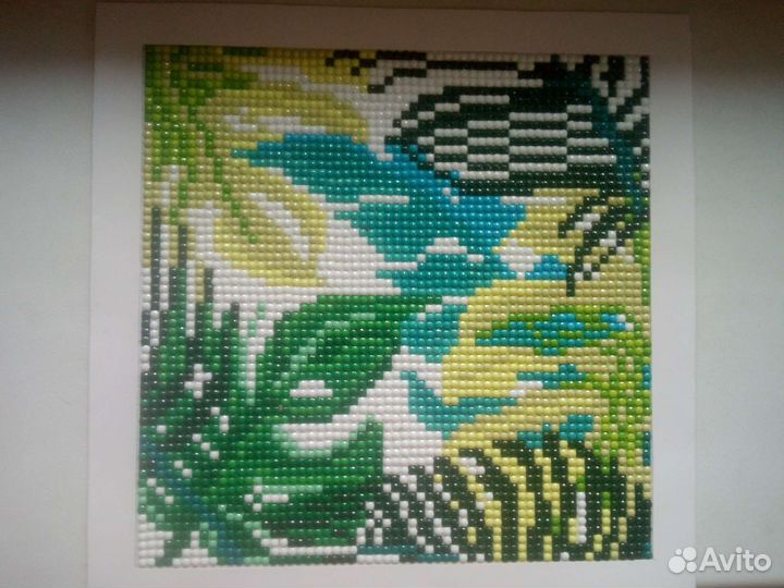 Алмазная мозаика готовая работа
