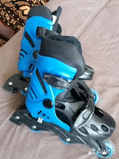Роликовые коньки детские раздвижные