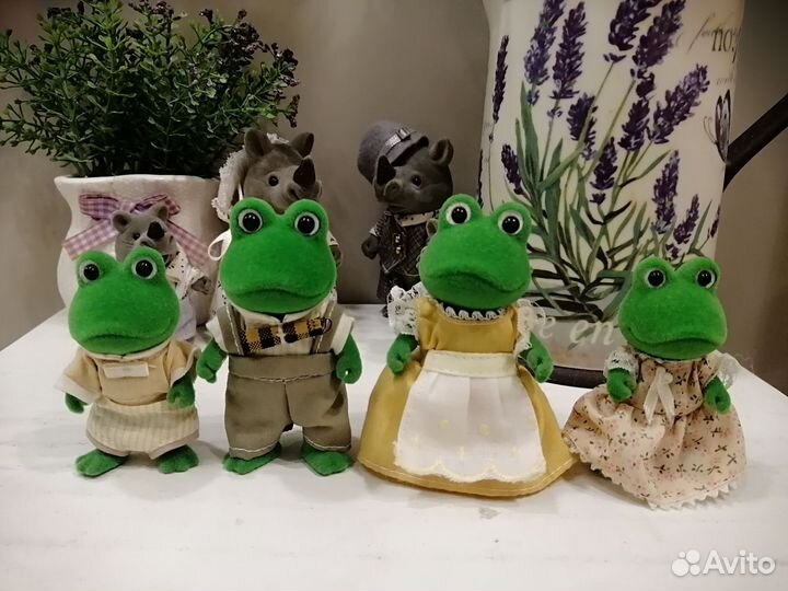 Sylvanian families лягушки