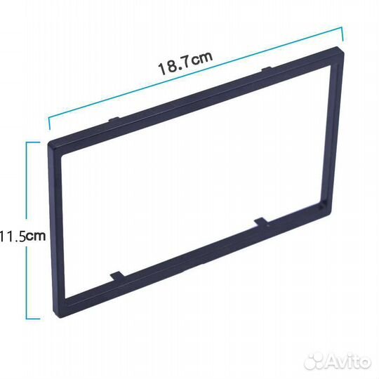 Рамка для 2 din магнитолы