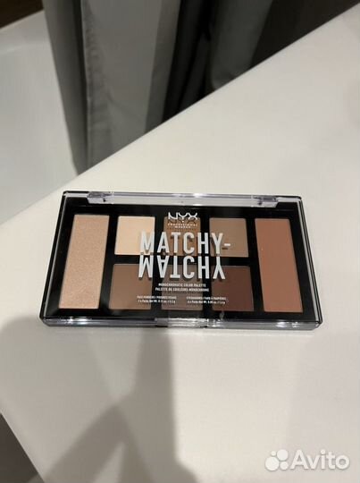 Новая палетка теней NYX Matchy Taupe