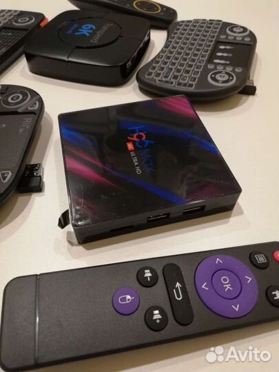 TV BOX Android Пульты с голосом для тв Бокс