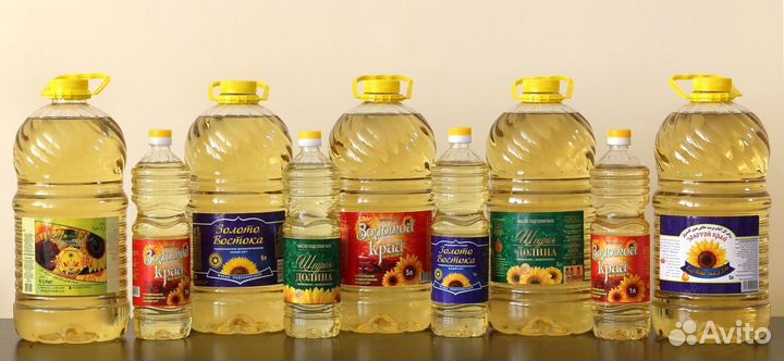 Масло рафинированное Опт Гост Поставка с завода