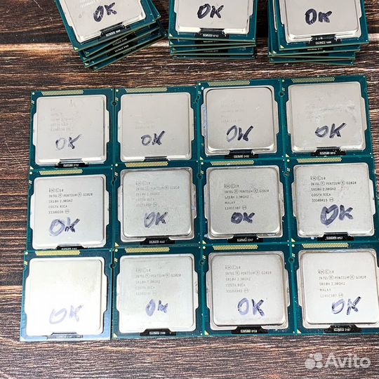 Процессоры Intel Pentium G2020 LGA1155. Гарантия