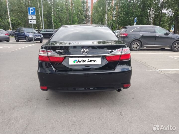 Toyota Camry 2.5 AT, 2015, 147 000 км