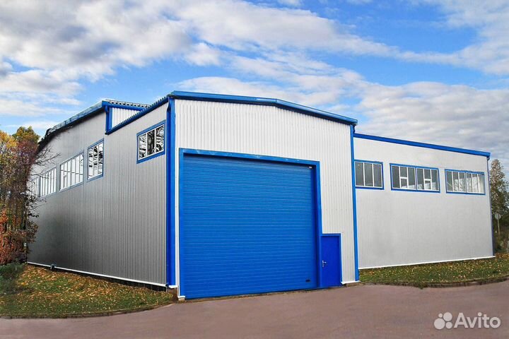 Изготовление металлоконструкций, ангары, склады