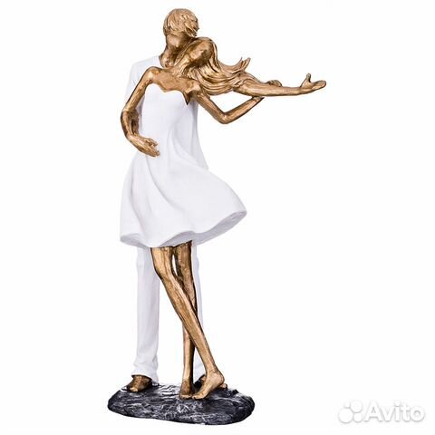 Lefard статуэтка влюбленные серия фьюжн 19*11,5*35 см