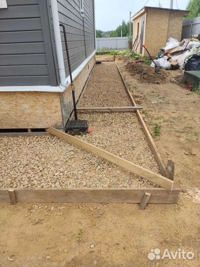 Фундамент, отмостка, площадки в Истре