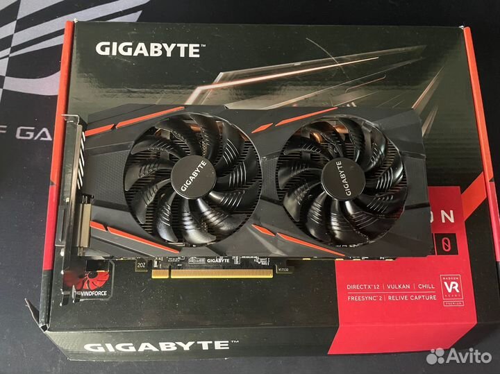 Видеокарта rx580 8gb