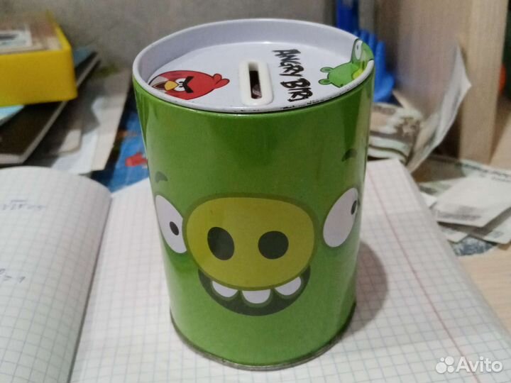 Копилка железная Angry Birds
