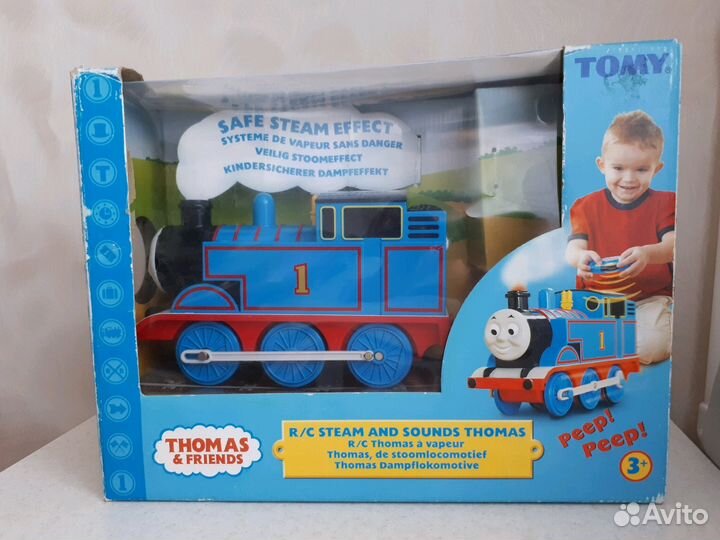 Радиоуправляемый паровозик tomy