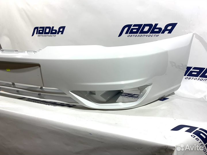 Бампер Daewoo Nexia N150 передний Бело-дымчатый GA