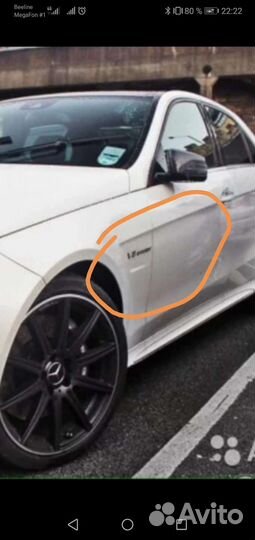 Передний бампер в сборе рестайлинг W212 E63