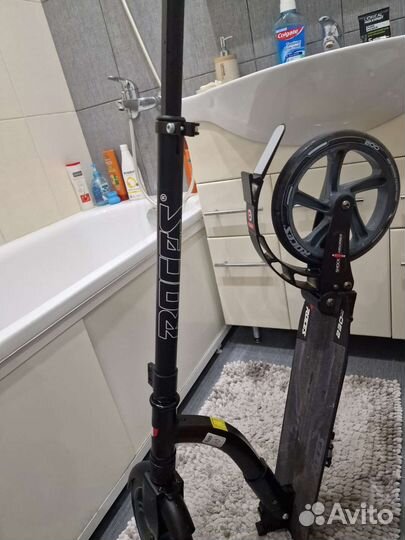 Самокат взрослый с большими колесами