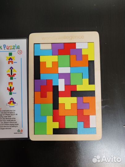 Головоломка. Тетрис. Деревянный