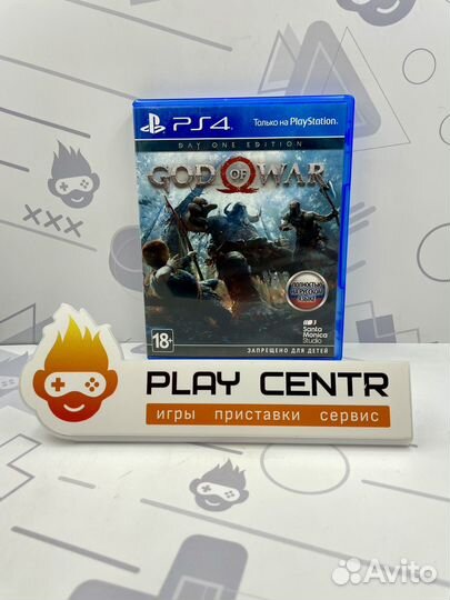 PS4 God of War 4 б/у