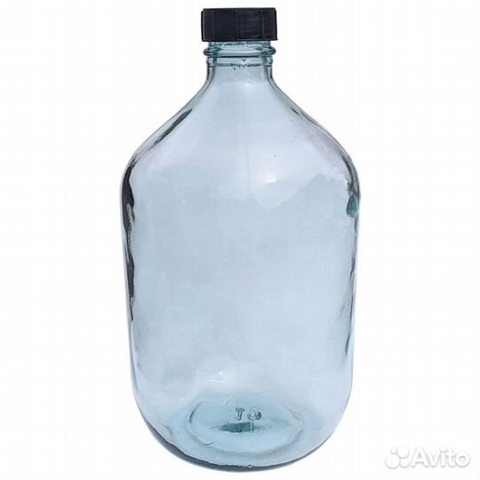 Бутыль банка стеклянная 10 л казацкий