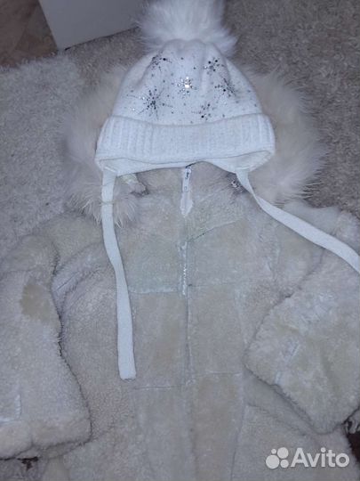 Шуба для девочки 104