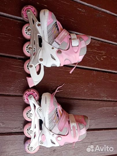 Ролики для девочки раздвижные