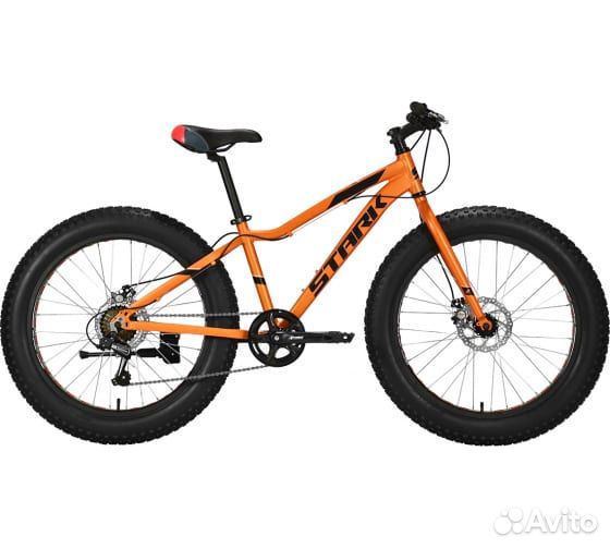 Велосипед Stark'21 Rocket Fat 24.1 D оранжевый/чер