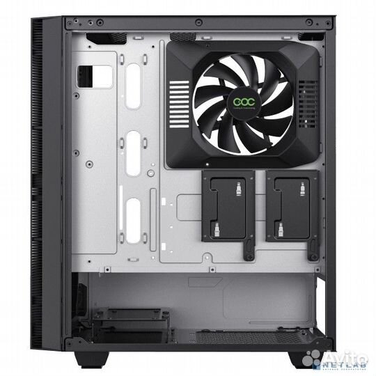 GameMax Корпус Brufen C3 BG без бп, MidiT, ATX, Ко