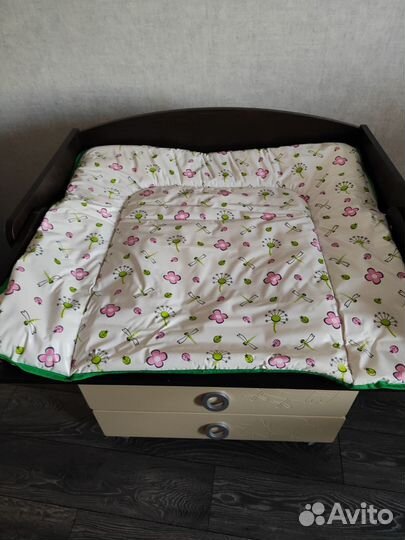 Матрас на пеленальный комод