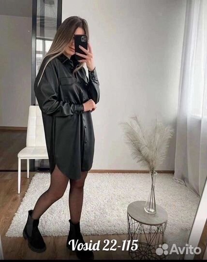 Платье рубашка новое
