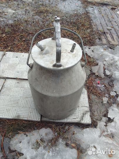 Алюминиевый бидон СССР