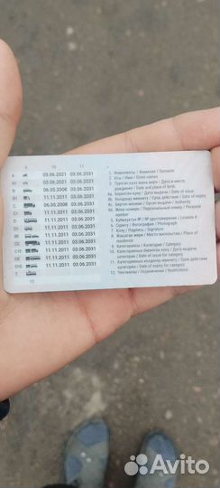 Найдены права отдам за вознаграждение