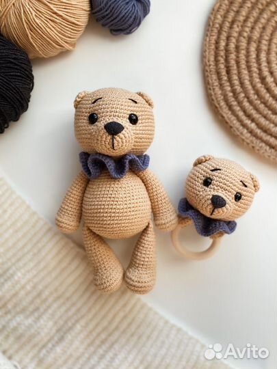 Вязаные игрушки ручной работы