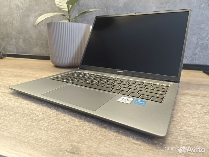 Ноутбук huawei MateBook D 14 MDF-X серый