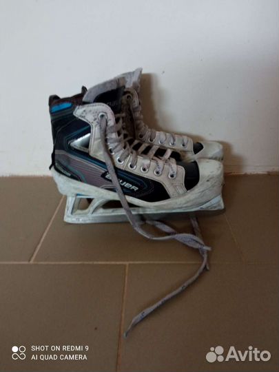 Вратарские коньки (bauer reactor 5000)