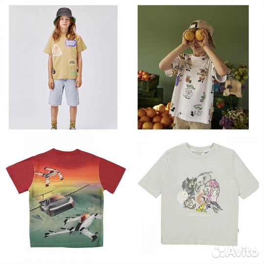 Футболка molo 128