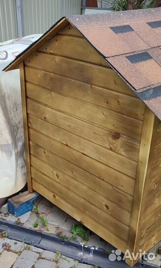 Будка для собаки утепленная