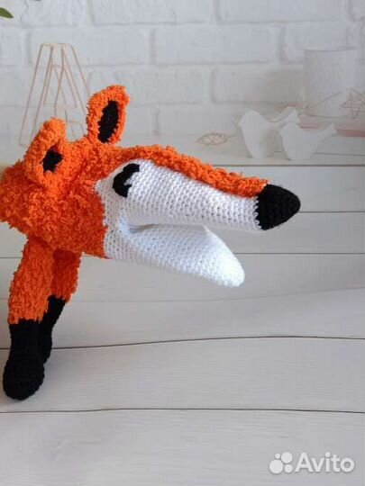 Логопедическая игрушка говорушка Лиса