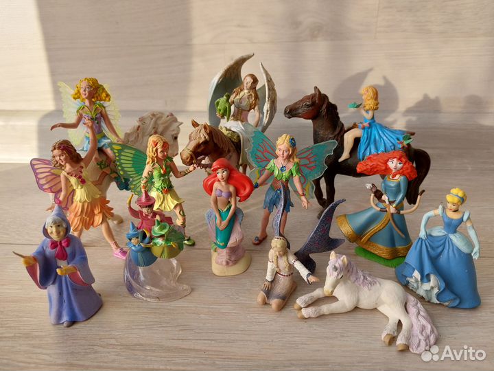 Schleich и др. Феи, эльфы, мифические существа