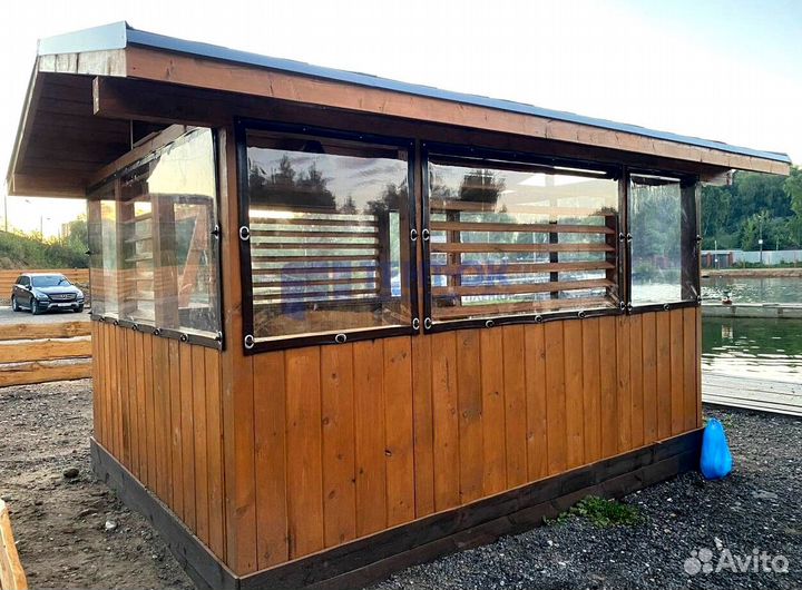 Мягкое стекло для беседок