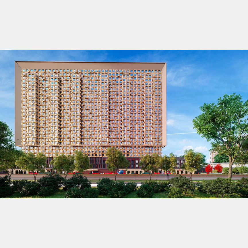 2-к. апартаменты, 51,4 м², 5/28 эт.