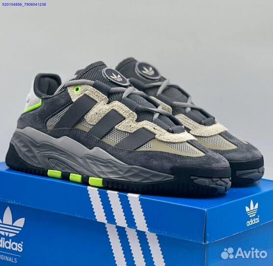 Кроссовки Adidas Niteball Grey (Арт.41034)